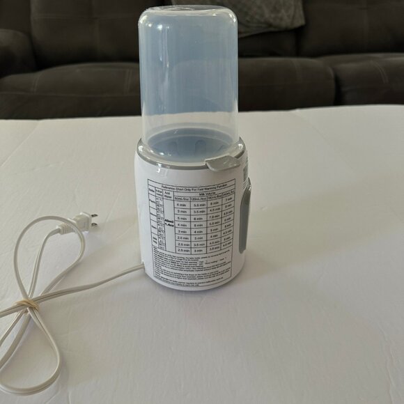 GROWNSY 8-in-1 Fast Baby Milk Warmer with Timer Grey White - Picture 3 of 13